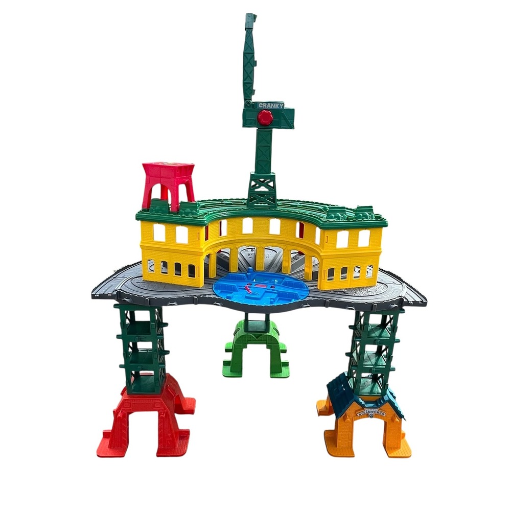 Thomas & Friends TrackMaster Tidmouth Sheds Playset with Cranky the Crane